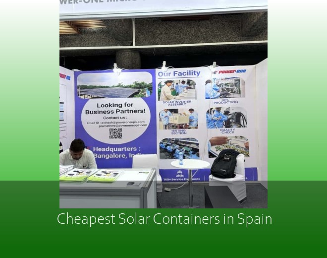 Cheapest Solar Containers in Spain